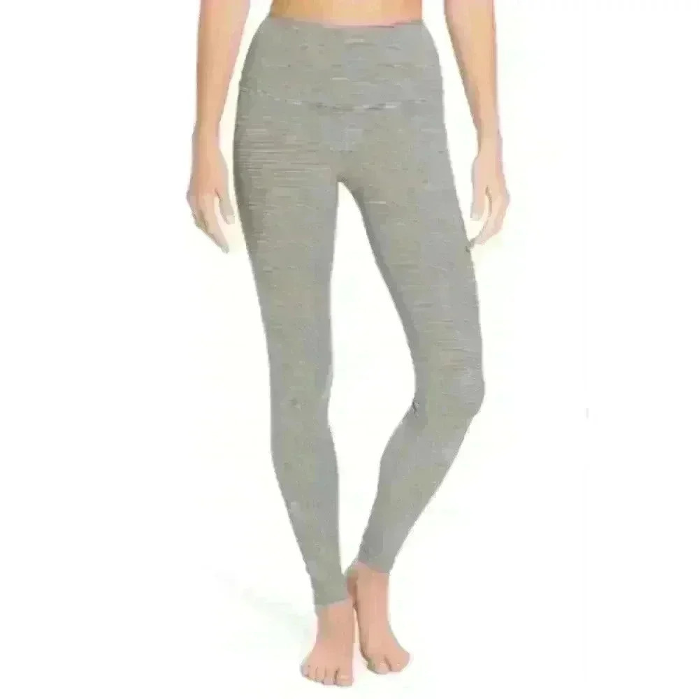 Zella • Live in High Waist Leggings Black Stripe